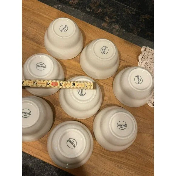 8 Vintage Syracuse China Mini Bowls - Picture 4 of 6